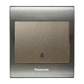 Viko Panasonic Thea Blu Light Inox Beyaz Kapak Dore Anahtar Çerçeve