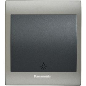 Viko Panasonic Thea Blu Light Inox Beyaz Kapak Füme Anahtar Çerçeve
