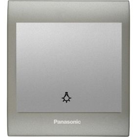 Viko Panasonic Thea Blu Light Inox Matt Dore Kapak Metalik Beyaz Anahtar Çerçeve