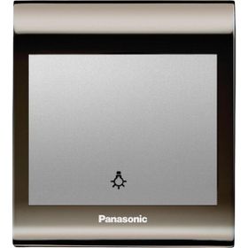 Viko Panasonic Thea Blu Light Una Füme Kapak Metalik Beyaz Anahtar Çerçeve