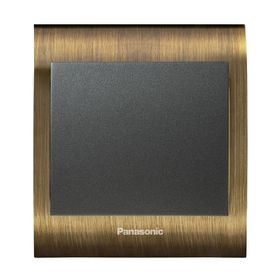 Viko Panasonic Thea Blu Tekli Antique Dore Kapak Füme Anahtar Çerçeve