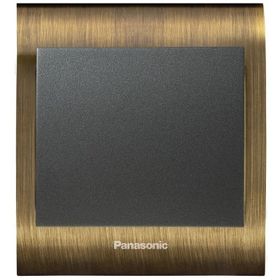 Viko Panasonic Thea Blu Tekli Antique Dore Kapak Füme Anahtar Çerçeve