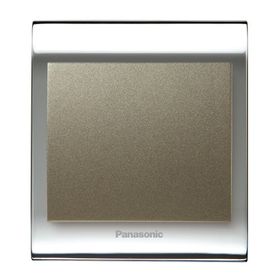 Viko Panasonic Thea Blu Tekli Chrome Beyaz Kapak Dore Anahtar Çerçeve