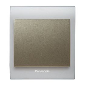 Viko Panasonic Thea Blu Tekli Chrome Matt Beyaz Kapak Dore Anahtar Çerçeve