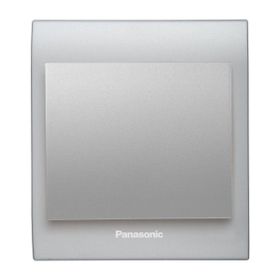 Viko Panasonic Thea Blu Tekli Chrome Matt Beyaz Kapak Metalik Anahtar Çerçeve