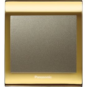 Viko Panasonic Thea Blu Tekli Gold Dore Kapak Anahtar Çerçeve
