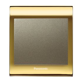 Viko Panasonic Thea Blu Tekli Gold Dore Kapak Anahtar Çerçeve