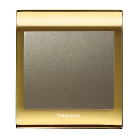 Viko Panasonic Thea Blu Tekli Gold Dore Kapak Anahtar Çerçeve