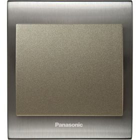 Viko Panasonic Thea Blu Tekli Inox Beyaz Kapak Dore Anahtar Çerçeve