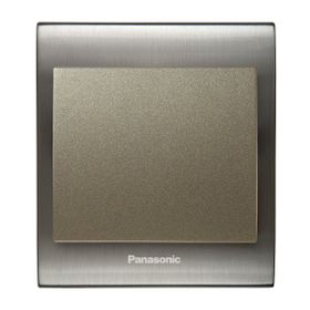 Viko Panasonic Thea Blu Tekli Inox Beyaz Kapak Dore Anahtar Çerçeve