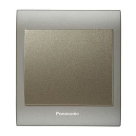 Viko Panasonic Thea Blu Tekli Inox Matt Dore Kapak Anahtar Çerçeve