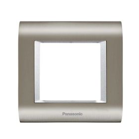Viko Panasonic Thea Sistema 2 m İnox Metalik Beyaz Çerçeve