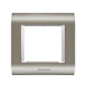 Viko Panasonic Thea Sistema 2 m İnox Metalik Beyaz Çerçeve