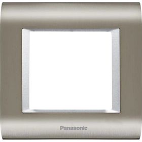 Viko Panasonic Thea Sistema 2 m İnox Metalik Beyaz Çerçeve