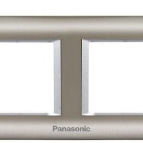 Viko Panasonic Thea Sistema 2x2 m İnox Metalik Beyaz Çerçeve