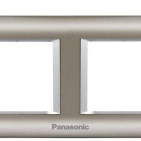Viko Panasonic Thea Sistema 2x2 m İnox Metalik Beyaz Çerçeve