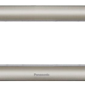 Viko Panasonic Thea Sistema 7 m İnox Metalik Beyaz Çerçeve
