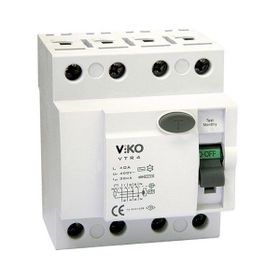 Viko Trifaze 3X40 30 Ma 230V 50-60 Hz Kaçak Akım Rolesi