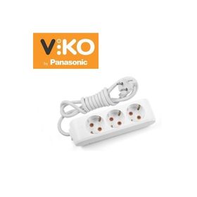 Viko Üçlü 5 mt Grup Priz Uzatma Kablosu