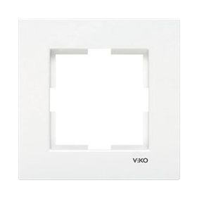 Viko VİKO0029 Karre Tekli Beyaz Çerçeve