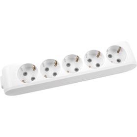 Viko VİKO0075 Topraklı Çocuk Korumalı Klemensli Multi-Let İkili Priz