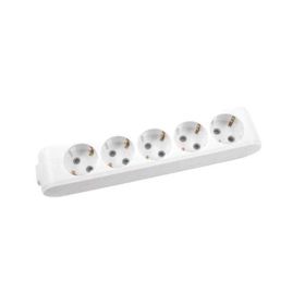 Viko VİKO0075 Topraklı Çocuk Korumalı Klemensli Multi-Let İkili Priz