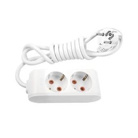 Viko VİKO0075 Topraklı Çocuk Korumalı Klemensli Multi-Let İkili Priz