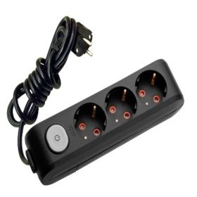 Viko VİKO0104 3 m Multi-Let Üçlü 3 Lü Anahtarlı Topraklı Grup Priz