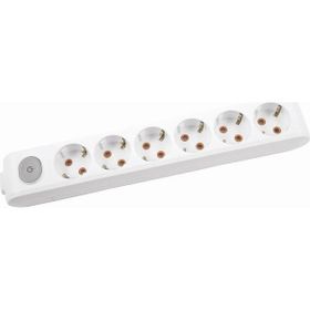 Viko VİKO0109 Topraklı Çocuk Korumalı Klemensli Multi-Let Dörtlü Priz