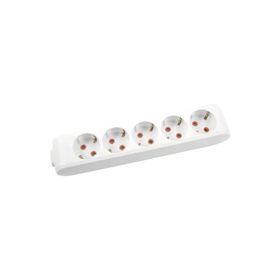 Viko VİKO0128 Topraklı Çocuk Korumalı Klemensli Multi-Let Beşli Priz