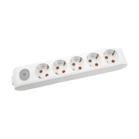 Viko VİKO0128 Topraklı Çocuk Korumalı Klemensli Multi-Let Beşli Priz