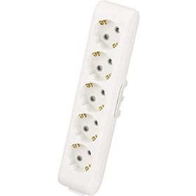 Viko VİKO0129 Topraklı Çocuk Korumalı Klemensli Multi-Let Beşli Priz