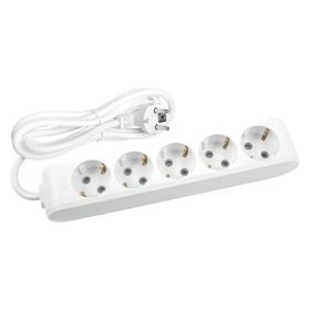 Viko VİKO0132 2 m Topraklı Çocuk Korumalı Multi-Let Beşli Grup Priz