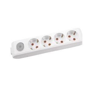 Viko VİKO0148 Topraklı Çocuk Korumalı Klemensli Multi-Let Altılı Priz