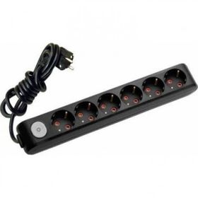 Viko VİKO0148 Topraklı Çocuk Korumalı Klemensli Multi-Let Altılı Priz