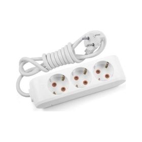 Viko VİKO0155 3 m Topraklı Çocuk Korumalı Multi-Let Altılı Grup Priz