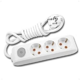 Viko VİKO0158 Multi-Let Altılı Anahtarlı Topraklı Klemensli Grup Priz