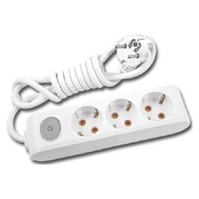Viko VİKO0158 Multi-Let Altılı Anahtarlı Topraklı Klemensli Grup Priz