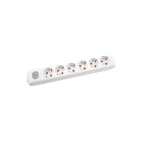 Viko VİKO0158 Multi-Let Altılı Anahtarlı Topraklı Klemensli Grup Priz