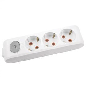 Viko VİKO0159 Multi-Let Altılı Anahtarlı Topraklı Klemensli Grup Priz