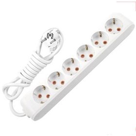 Viko VİKO0166 5 m Multi-Let Altılı Anahtarlı Topraklı Grup Priz