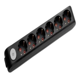 Viko VİKO0166 5 m Multi-Let Altılı Anahtarlı Topraklı Grup Priz