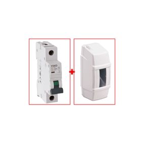 Viko VİKO0173 B Tipi 16 Amper Tekli Sigorta ve Tekli Sigorta Kutusu