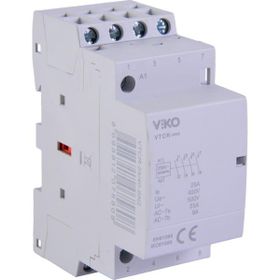 Viko VTCR-25/40 25A 4 No Sessiz Kontaktör