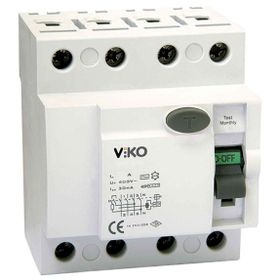 Viko VTR2-2530 2Kut 30Ma 25A Kaçak Akım Koruma Rölesi