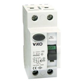 Viko VTR2-2530 AC Tip 30 mA 2x25 Amper Kaçak Akım Koruma Rölesi