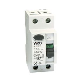 Viko VTR2-4230 2x40 Amper 30 Miliamper Monofaze Kaçak Akım Rölesi