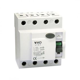 Viko VTR4-10030 4x100 Amper 30mA Kaçak Akım Koruma Rölesi