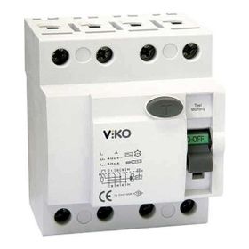 Viko VTR4-100300 AC Tip 300 mA 4x100 Amper Kaçak Akım Koruma Rölesi
