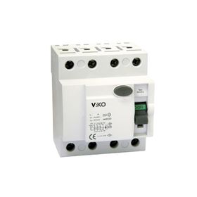 Viko VTR4-2530 4Kut 30Ma 25A Kaçak Akım Koruma Rölesi